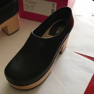 SWEDISH HASBEENS / BETTAN BLACK / Size 38 / US 8